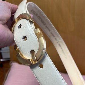 VINTAGE EVAN PICONE LARGE LEATHER BELT